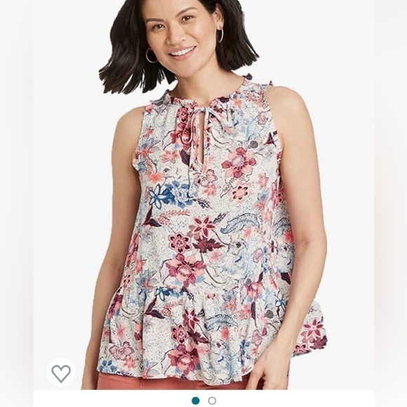 Knox Rose Tops - Knox Rose Boho sleeveless Top XL